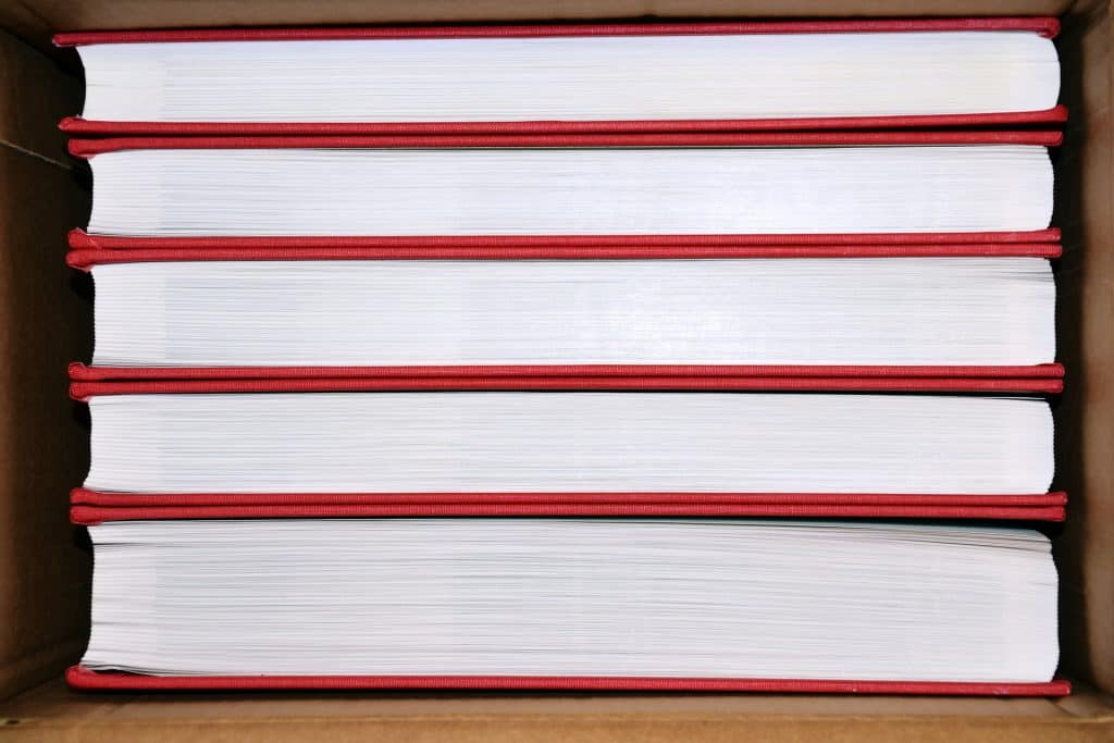 Packing books to keep them pristine